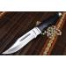 Perkin Hunting Knife with Leather Sheath - Premium KLS Outdoor Knife for Hunters - International Shipping Available - Buy Online on GoSupps.com