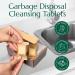 CLEANOMIC Garbage Disposal Cleansing Tablets - Foaming Cleaner & Deodorizer (8 Pack) for Kitchen Drains & Sinks - Effective Garbage Disposal Cleaner - Buy Online on GoSupps.com