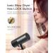 Buy Slopehill Professional Ionic Hair Dryer - Lightweight Portable High-Speed Blow Dryer with Digital HD Screen Concentrator & Diffuser for Travel - Buy Online on GoSupps.com