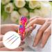 FRCOLOR 9 Piece Nail Sets Nail UV Gel Painting Brush Manicure Brush Nail Painting Pens Yn Nail Set Gel Nail Kits Brush for Stripping Nails Kit De U as De Gel Nail Drawing Pen Liner Pen Colourful - Buy Online on GoSupps.com
