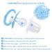 LittleForBig Bigshield Gen-II Adult Pacifier - Baby Cuties Blue Kitty Design - Buy Online on GoSupps.com