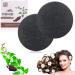 QUAAM 2PCS Hira Darkening Shampoo Bar for Gray Hair Black & Thick Hair Fallopia Multiflora Shampoo Bar Promotes Hair Growth (he shouwu)