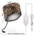 Adjustable Hair Steamer Cap for Deep Conditioning - Leopard Print | Sturdy Material with Intelligent Protection | Includes 2 Reusable Shower Caps - Ideal Gift for Women - Buy Online on GoSupps.com