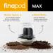 FinaMill FinaPod MAX: Interchangeable Spice Pod for Grinding Allspice, Basil, and More with 30% Greater Capacity - Buy Online on GoSupps.com