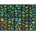 DOBST Luminous Temporary Tattoos for Kids 10 Sheets Mixed Styles Glow Dinosaur Waterproof Stickers Boys and Girls Party Birthday New Year Decorations Supplies Favors Gift Children (Dinosaur)