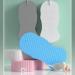 DASHENRAN 3D Bath Sponge Shower Brush - Superpeeler for Exfoliating and Removing Dead Skin - Blue - Buy Online on GoSupps.com