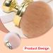 Buaak Tanning Brush Sunscreen Brush Makeup Tools Face Applicator Powder Brush Mushroom Makeup Brush For Legs Face Body And Back (Gold) - Buy Online on GoSupps.com