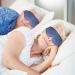 Buy Adjustable Blackout Eye Mask for Side Sleepers - Perfect Travel Sleep Aid & Meditation Blindfold - Cozy Sleep Mask in Blue - Buy Online on GoSupps.com