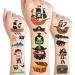 24 Sheets Pirate Temporary Tattoos  Birthday Decorations Pirate Party Favors