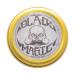Black Magic Mustache Wax | Bare Bones | Hide Grey Hair In Beard Or Moustache | Medium Hold 1 oz Tin | No Heat Source Required | Unscented