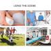 Foldable Stretcher Aluminum Alloy Medical Emergency Bed Transfer Tables with Seat and Wheels/Simple Ambulance Stretcher Cart - Buy Online on GoSupps.com