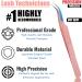 Professional Fiber Tip Lash Tweezers Set - Japanese Steel, Curved & Volume Lash Tweezers - Blush Pink - My Lash Tools - Buy Online on GoSupps.com