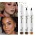 Natural freckle pen faux summer sprouts Abbey Point stain pen faux freckles makeup pen dot spot pen waterproof durable brown freckles pen make-up for women women 2PCs