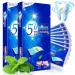 P-Beauty 2 Packs 28 Strips Home Teeth Whitening Strips with Mint Flavor Snow White Smile White Teeth Whitening Strips