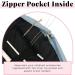 Flat Lay Makeup Bag - Travel Cosmetic Organizer with Drawstring Closure - Brush Holder & Large Pockets - 50cm - Buy Online on GoSupps.com