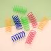 24 Pcs Colorful Spring Cat Toys Cat Spring Toys Cat Colorful Springs Toys Kittens Cat Interactive Toys Plastic Reusable Interactive Cat Toys for Swatting Biting Hunting Kitten Cat Toys 4 Color - Buy Online on GoSupps.com