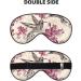 Beautiful Hummingbird Print Soft Eye Mask - Perfect Sleep Mask for Women & Men | Travel Comfort - Buy Online on GoSupps.com