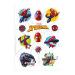 Dekora for Spiderman fans Edible Cake Cupcake Decorations 12 Designs Licenced Product.