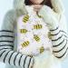 Cozy 2L Hot Water Bottle - Cute Animal Bee Pattern for Pain Relief Menstrual Cramps & Comfort - Buy Online on GoSupps.com