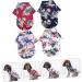NUSITOU Summer Hawaii Shirts for Dogs - 4-Pack XS to Medium Dog T-Shirts - Cute Pet Clothing - Buy Online on GoSupps.com