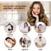 Silk Ribbon Heatless Curling Headband - Overnight Hair Curlers with Hair Clips for Long Hair - Black - Buy Online on GoSupps.com