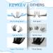 KevKev 540 Pcs D Curl Individual Lash Clusters | Wispy & Natural Look | DIY Extensions | 4 Styles (D-Mix 8-16mm) - Buy Online on GoSupps.com