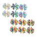 FRCOLOR Kid Hair Ties Iron bow hairpin rainbow cheer bow rainbow bows for hair alligator hair bows hair accessories for girls hair ribbon rainbow hair bow baby girl iron Baby
