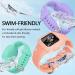 Garmin Vivofit Jr. 3 Kids Bands 3 Pack - Soft Silicone Wristbands for Boys and Girls - Swim-Friendly and Adjustable Replacement Bands - Pink, Lavender, Teal - 5.1-7.1 Inches - Buy Online on GoSupps.com