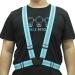 Reflective Running Vest for Women and Men | Adjustable & Lightweight | Highly Visible Safety Vest for Night Running, Jogging, Cycling, and Dog Walking - Blue - Buy Online on GoSupps.com