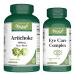 VORST Artichoke 180 Vegan Capsules & Eye Care Complex 90 Vegan Capsules (Combo Bundle 2 Bottles)