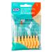 16 TePe interdental brushes extra-soft 0.45 mm light orange