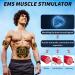 Buy EMS Abdominal Muscle Trainer - Fast & Effective Full Body Workout | 6 Modes 15 Intensities 10 Replacement Pads | International Shipping Available - Buy Online on GoSupps.com