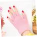 MERRYHAPY 2 Pairs Gel Gloves Fingerless Gloves Hand Cracked Gloves Night Hand Gloves Dry Hands Gloves Overnight Gloves for Dry Hands Moisturizing Gloves Spa Gloves Knitting 16X13X1CM - Buy Online on GoSupps.com
