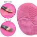 Silicone Makeup Brush Cleaning Mat - Pink | Fast International Shipping & Easy Cleaning Solutions - Buy Online on GoSupps.com