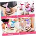 HOMSFOU 12 Pcs Cake Decoration Mermaid Birthday Party Supplies Mermaid Party Supplies Mermaid Tail Cake Decor Sequin Mermaid Cupcake Topper Birthday Cake Topper Girl Cloth Happy Birthday As Shownx2pcs mediumx2pcs - Buy Online on GoSupps.com