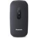 Panasonic KX-TU446EXB Senior Cell Phone - No Contract SOS Button Shockproof Large Keys & Display - Black - Buy Online on GoSupps.com
