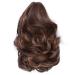 Parxitn 20cm Ponytail Extension - Light Red-Brown Mix Claw Clip Synthetic Hair - 8 Inch Braid - Buy Online on GoSupps.com