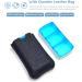 VOFOON Small Pill Organizer - 3 Times Daily | Travel Pill Box 2 Pack | Portable 3 Compartment Medicine Case for Vitamins & Supplements - Buy Online on GoSupps.com