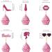 Blopee Cupcake Toppers Princess Cupcake Toppers for Girls Birthday Pink Cupcake Decorations for Birthday Party 12 pcs Cupcake Decor for Bridal Baby Shower Birthday Wedding Themed Party Decorations pink cupcake toppers Mixed1-pink1 - Buy Online on GoSupps.com