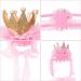 Legendog Princess Cat Bandana and Crown Costume for Cats - Cute Lace Dog Bandana for Small Dogs - Pink Outfit for Birthday Party - Buy Online on GoSupps.com