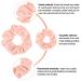 Whaline Macaron Theme Big Velvet Hair Scrunchies - 12 Ice Cream Colors for Girls & Women - Buy Online on GoSupps.com