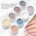 Solid Gel Nail Polish Palette Solid Nail Gel Polish Cream Nail Polish 8 Colors Pearly Shell Grain Nail Art Polish Cream Glitter Gel Polish for Salon and Nail Art DIY At Home - Buy Online on GoSupps.com