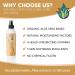 Hydrating Body Lotion Spray with Hyaluronic Acid & Aloe Vera | Moisturize Soften & Nourish Skin International Shipping Available - Buy Online on GoSupps.com