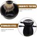 Beaupretty 4 Sets Hair Men Rack - Durable Tool Holder Kit for Christmas & Father's Day Gifts | Comfortable Beard & Soap Caddy | 11.5x8.5cm | Black - Buy Online on GoSupps.com