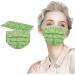 50PC Adults Leaves Pattern 3 Ply Disposable_Face_Mask Breathable Elastic Earloops for Men Women Daliy Use - Buy Online on GoSupps.com