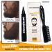 Beard Pen GROOMARANG Beard Pencil Filler for Men - Natural Enhancer to Fill Shape and Define - Black or Brown PLUS Beard Shaping Comb (Black) - Buy Online on GoSupps.com