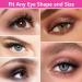 Natural Look Self-Adhesive Reusable Eyelashes - Easy to Apply (2 Pairs) - Buy Online on GoSupps.com