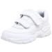 Apex Men's Double 2 Strap X Last Active Walkers Shoes Sneakers Arthritis Diabetic Plantar Fasciitis (White Leather Numeric_10)