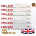 8X Nail Files Zebra Shape Half Moon Chose GRIT Double Sided Emery Board (GRIT 150/150) - Buy Online on GoSupps.com