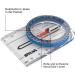 Silva Compass Outdoor - Beginner & Children's Scout Compass - Mini Hiking Compass with Measuring Scales in mm & Inch - Buy Online on GoSupps.com